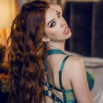 Busty redhead picked up and fucked in bus