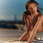 Brunette Babe With Small Boobs Is Caught Stealing